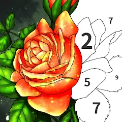 Взломанная Art Coloring - Color by Number  [МОД Много монет] - полная версия apk на Андроид