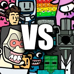 Взлом Cartoon Battle  [МОД Mega Pack] - стабильная версия apk на Андроид