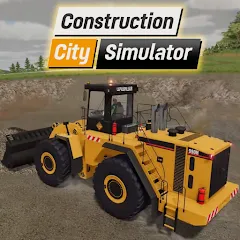 Скачать взломанную Construction City Simulator (Конструкция Сити Симулятор)  [МОД Menu] - стабильная версия apk на Андроид