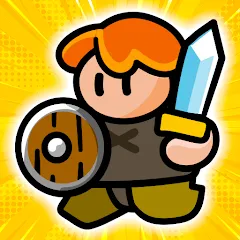 Взломанная Rumble Heroes - Adventure RPG (Рамбл Хироес)  [МОД Mega Pack] - полная версия apk на Андроид