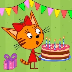 Взломанная Kid-E-Cats: Kids birthday  [МОД Unlimited Money] - стабильная версия apk на Андроид