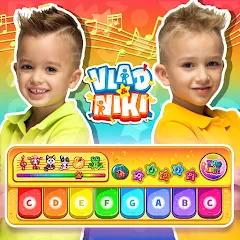 Взлом Vlad and Niki: Kids Piano  [МОД Menu] - полная версия apk на Андроид