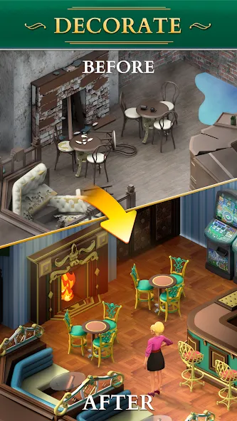 Coronation Street: Renovation (Коронейшн стрит)  [МОД Бесконечные деньги] Screenshot 1