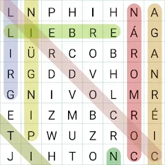 Скачать взлом Word search (Сопа де летрас)  [МОД Все открыто] - последняя версия apk на Андроид