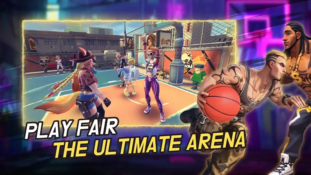 Streetball Allstar (тритбол Оллстар)  [МОД Menu] Screenshot 2
