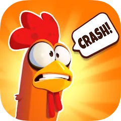Взломанная Chicken or Crash! Win Bitcoin.  [МОД Бесконечные деньги] - стабильная версия apk на Андроид