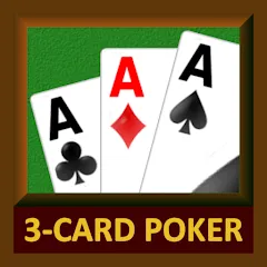 Скачать взлом Ace 3-Card Poker (эйс 3)  [МОД Все открыто] - полная версия apk на Андроид