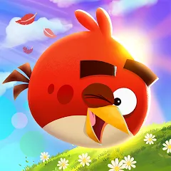 Скачать взломанную Angry Birds POP Bubble Shooter (Энгри Брдс ПОП Бабл Шутер)  [МОД Menu] - полная версия apk на Андроид