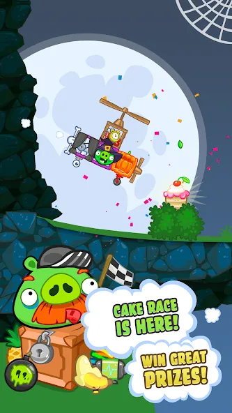Bad Piggies (Бэд Пиггиз)  [МОД Много денег] Screenshot 2