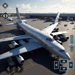 Взлом Real Plane Flying Simulator  [МОД Меню] - полная версия apk на Андроид