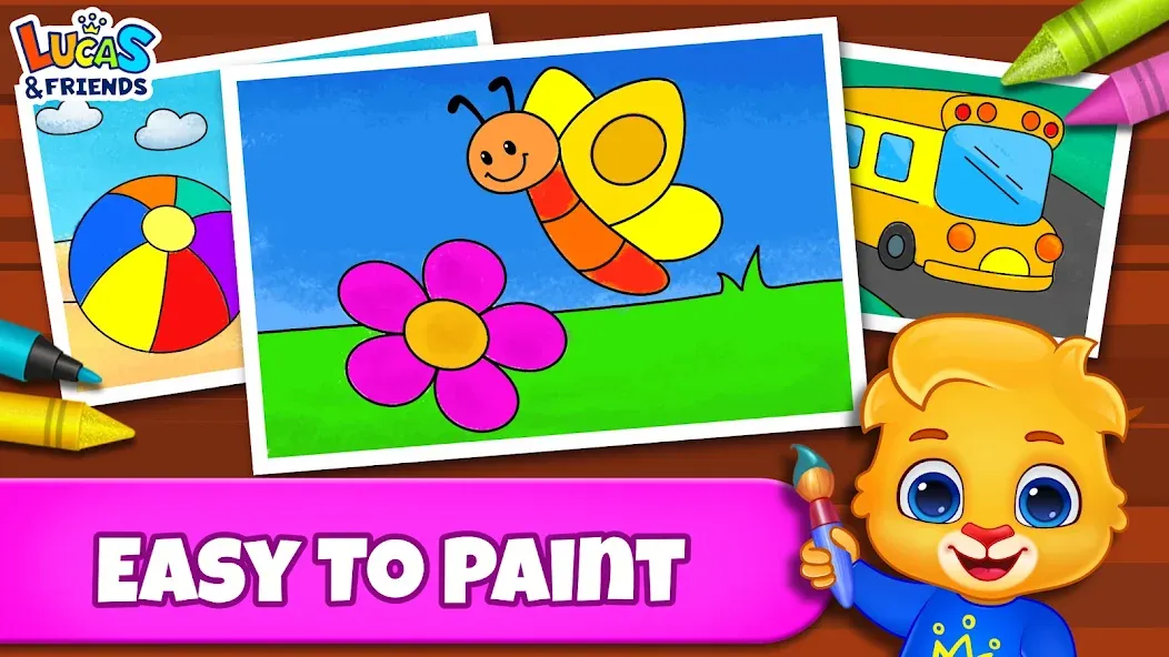 Coloring Games: Color & Paint  [МОД Unlocked] Screenshot 1