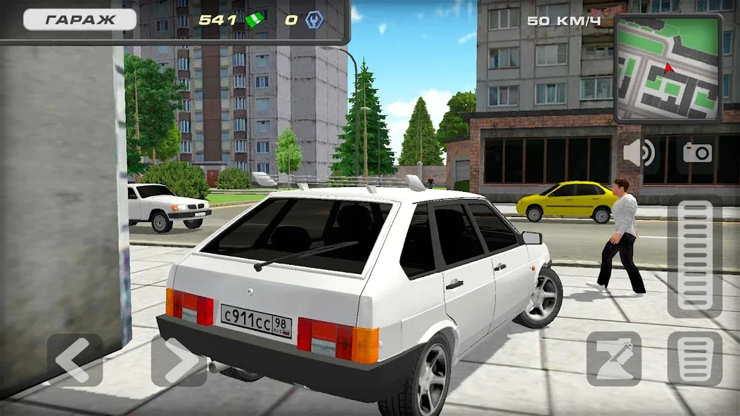 Lada 2109 Russian Car Driver  [МОД Mega Pack] Screenshot 3
