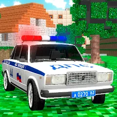 Скачать взломанную Стив ВАЗ 2107 ДПС Лада Семерка  [МОД Бесконечные монеты] - последняя версия apk на Андроид