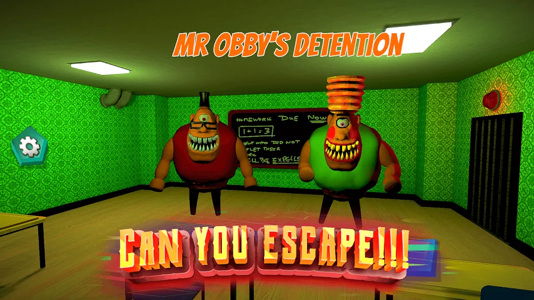 Mr Obby's Detention  [МОД Все открыто] Screenshot 1