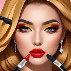 Взлом Fashion Artist: Makeup Game  [МОД Unlimited Money] - последняя версия apk на Андроид