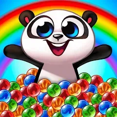 Взломанная Bubble Shooter: Panda Pop! (Панда Поп)  [МОД Menu] - полная версия apk на Андроид
