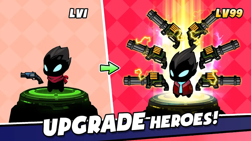 Shadow Survivor: Shooting Game (Шедов выживание)  [МОД Много денег] Screenshot 2