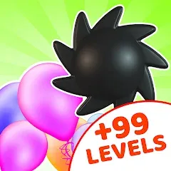 Скачать взлом Bounce and pop - Puff Balloon  [МОД Много денег] - стабильная версия apk на Андроид