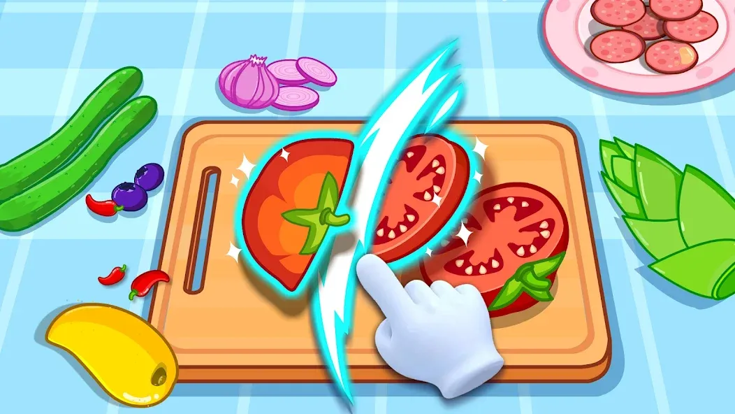 My Baby Panda Chef  [МОД Бесконечные деньги] Screenshot 2