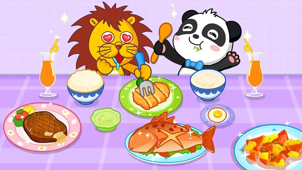 My Baby Panda Chef  [МОД Бесконечные деньги] Screenshot 5