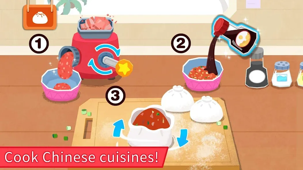 Baby Panda's Breakfast Cooking  [МОД Menu] Screenshot 4