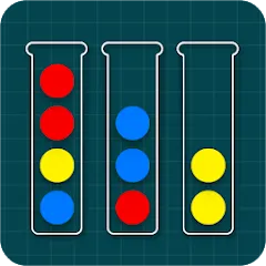 Скачать взломанную Ball Sort Puzzle - Color Games (Балл Сорт Пазл)  [МОД Бесконечные монеты] - последняя версия apk на Андроид