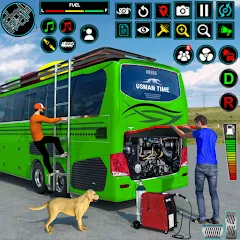 Скачать взлом Bus Driving Games 3D: Bus Game  [МОД Все открыто] - полная версия apk на Андроид