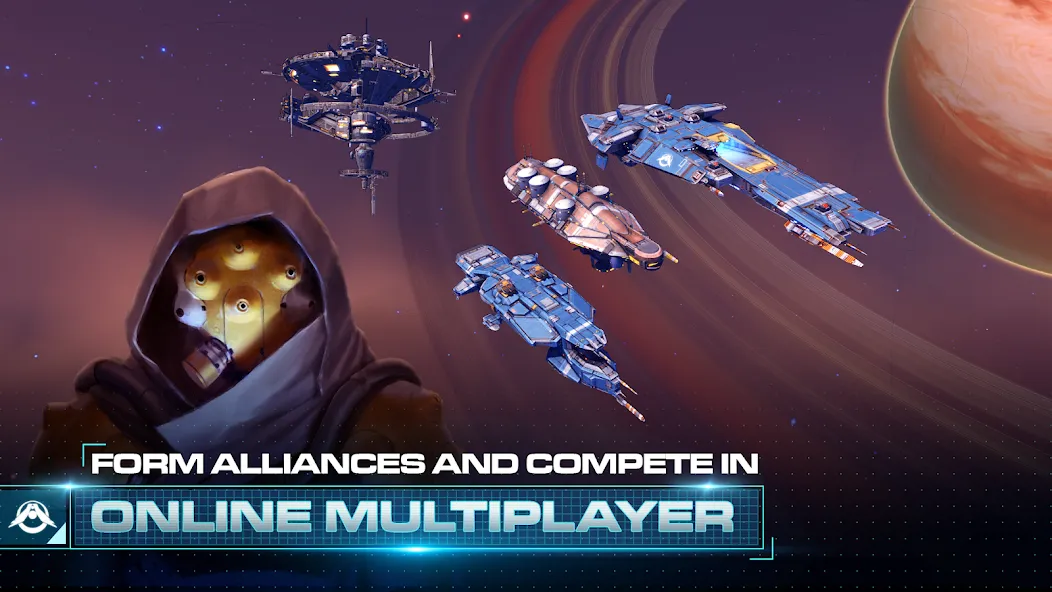 Homeworld Mobile: Sci-Fi MMO (Хоумворлд Мобаил)  [МОД Бесконечные монеты] Screenshot 4