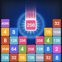 Скачать взломанную Drop Merge : Number Puzzle (Дроп Мердж)  [МОД Menu] - стабильная версия apk на Андроид