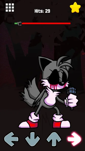 Horror Sonik.EXE v2 FNF Mod  [МОД Много денег] Screenshot 3