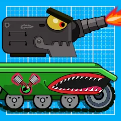 Скачать взлом TankCraft – War Tank Battles (ТанкКрафт)  [МОД Mega Pack] - последняя версия apk на Андроид