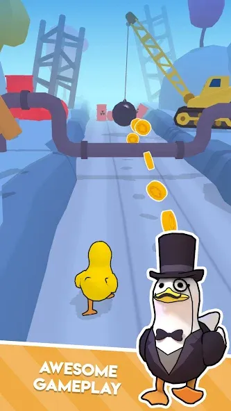Duck On The Run (Дак он зе Ран)  [МОД Unlocked] Screenshot 2