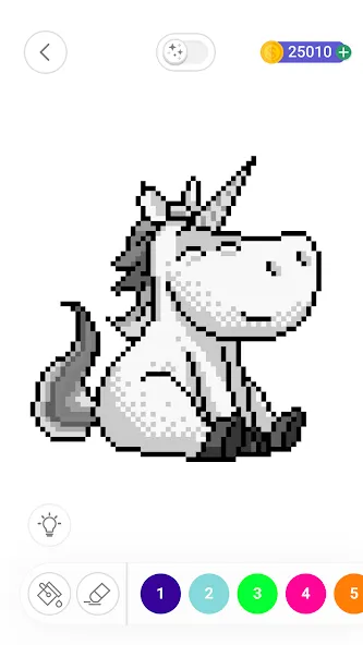 Color by Number：Coloring Games (Цвет по номерам)  [МОД Unlimited Money] Screenshot 1