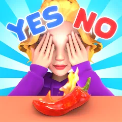 Скачать взломанную Yes or No?! - Food Pranks  [МОД Unlocked] - полная версия apk на Андроид