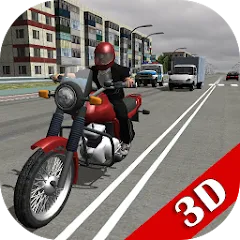 Взлом Russian Moto Traffic Rider 3D  [МОД Меню] - полная версия apk на Андроид