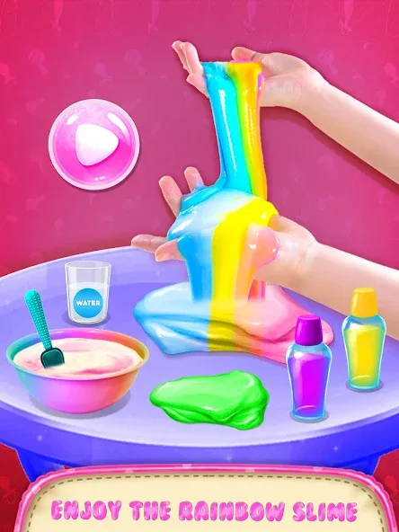 Make Fluffy Slime Maker Game  [МОД Меню] Screenshot 1