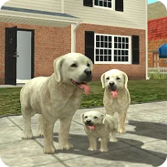 Взлом Dog Sim Online: Raise a Family  [МОД Много денег] - стабильная версия apk на Андроид
