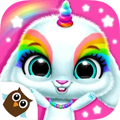 Взломанная Bunnsies - Happy Pet World (Баннсиз)  [МОД Mega Pack] - полная версия apk на Андроид