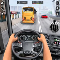 Взлом Bus Simulator 3D: Bus Games (Бус Симулятор 3Д)  [МОД Mega Pack] - полная версия apk на Андроид