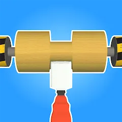 Скачать взлом Lathe 3D: Wood Carving Offline (Токарный станок 3D)  [МОД Все открыто] - полная версия apk на Андроид