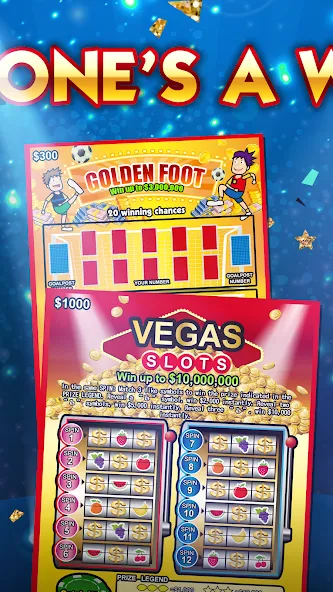 Lottery Scratch Off - Mahjong  [МОД Mega Pack] Screenshot 2