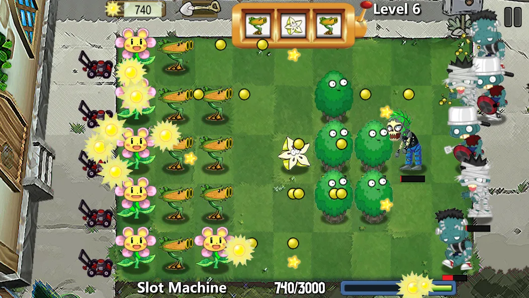 Plants' War  [МОД Unlimited Money] Screenshot 1
