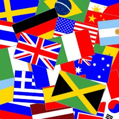 Скачать взломанную The Flags of the World Quiz  [МОД Бесконечные деньги] - полная версия apk на Андроид