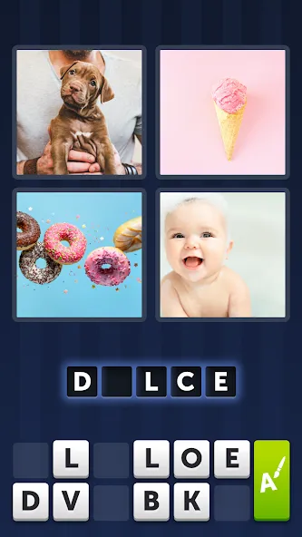 4 Immagini 1 Parola (Иммаджини 1 Парола)  [МОД Unlocked] Screenshot 2