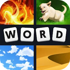 Скачать взлом 4 Pics 1 Word (Картинки 1 Слово)  [МОД Unlocked] - полная версия apk на Андроид