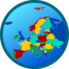 Скачать взломанную Europe map  [МОД Много монет] - последняя версия apk на Андроид