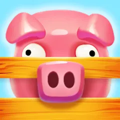 Скачать взломанную Farm Jam: Animal Parking Game (Фарм Джам)  [МОД Mega Pack] - стабильная версия apk на Андроид