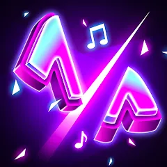 Взлом Blade Night : Rhythm Saber (Блейд Найт)  [МОД Много монет] - стабильная версия apk на Андроид