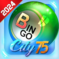Скачать взлом Bingo City 75 : Bingo & Slots (Бинго Сити 75)  [МОД Бесконечные монеты] - стабильная версия apk на Андроид
