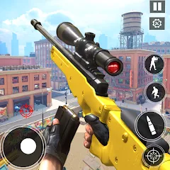 Взлом Code of Sniper 3D Gun Shooting  [МОД Unlocked] - полная версия apk на Андроид